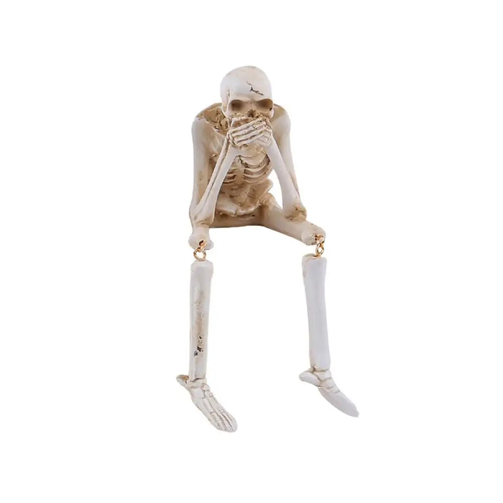 Add a playful twist to your spooky season with the Whimsical Skeleton Décor Set.