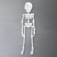 Whimsical Poseable Skeleton Magnet