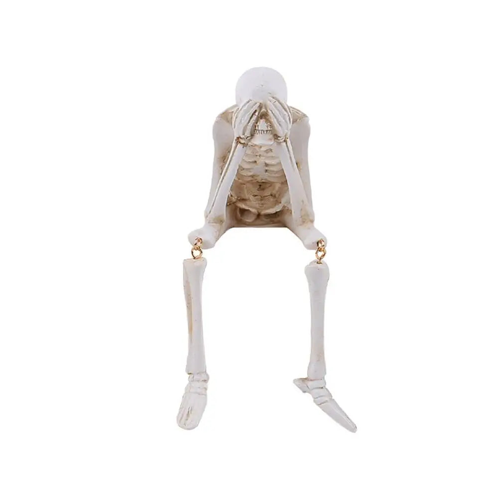 Add a playful twist to your spooky season with the Whimsical Skeleton Décor Set.