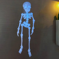 Whimsical Poseable Skeleton Magnet
